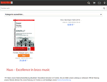Tablet Screenshot of haas-koeln.de
